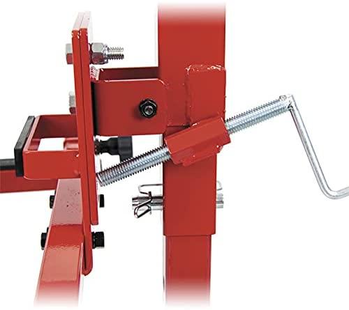 Heavy Duty Car Door Installer & Remover Jack Lift Hoist – Adjustable Automotive Tool with Tilt & Locking Wheels