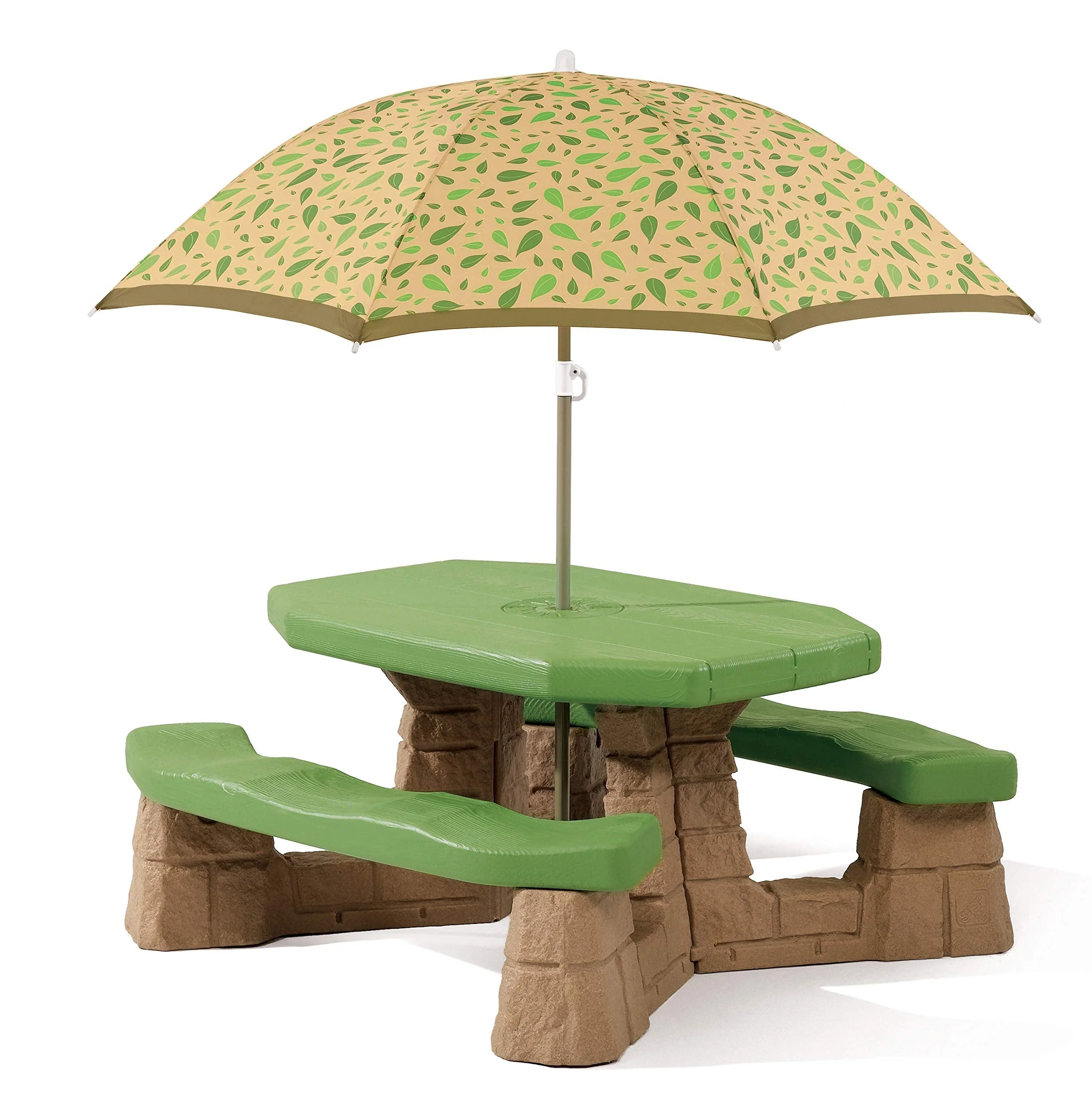 2025 Mesa de Picnic Step2 Naturalmente Divertida con Sombrilla