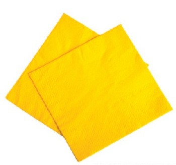 Yellow Party Napkins 10