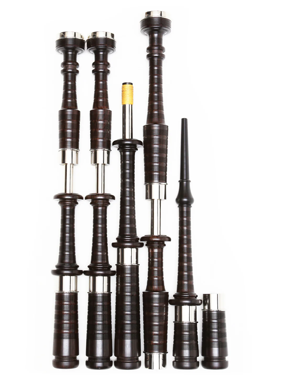 David Naill Bagpipes - #2 (Blackwood Mounts)
