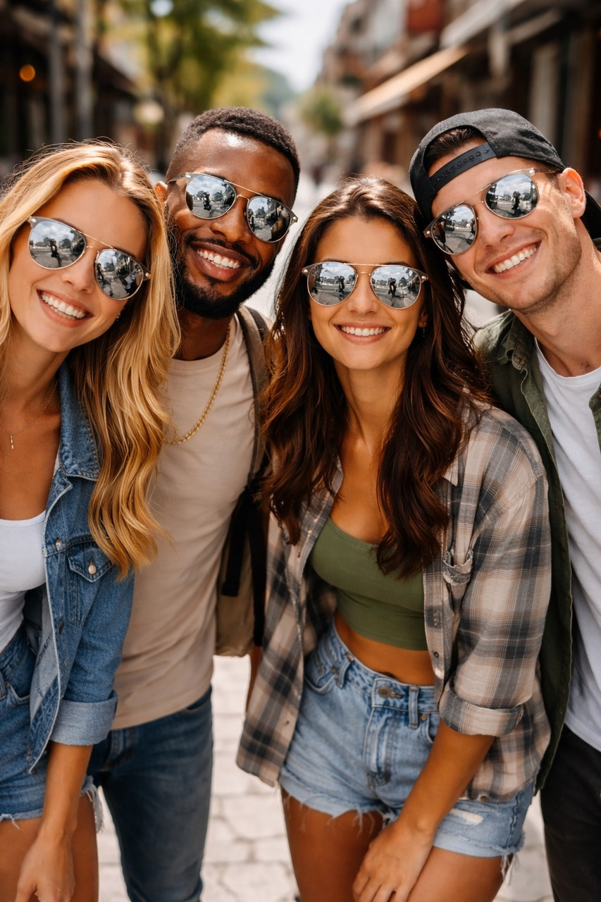 Aviator Sunglasses Silver Frame/ Silver Lens?Bulk 1104