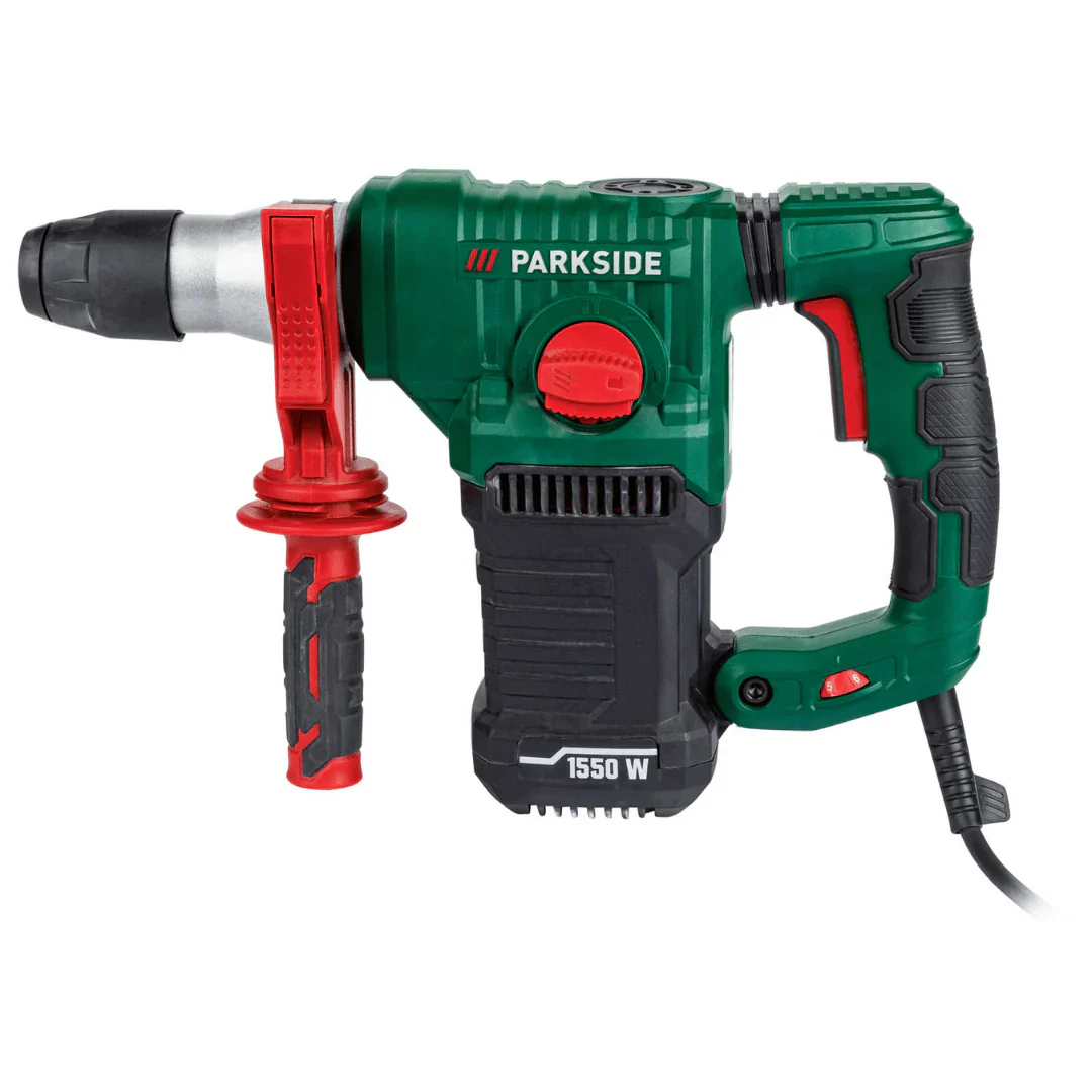 2025 Martillo Perforador y de Demolición PARKSIDE con SDS-PLUS PBH 1500 F6, 1500 W