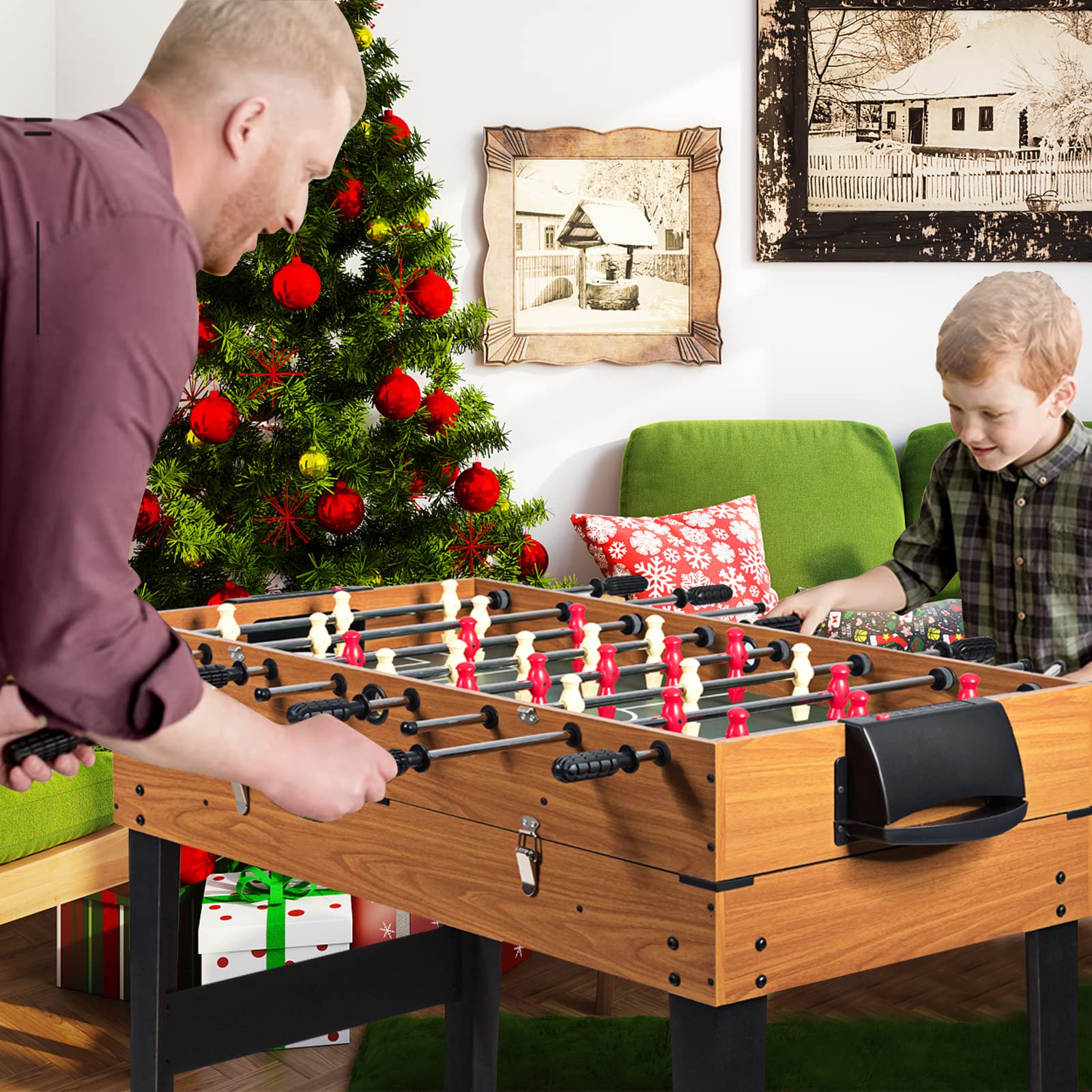 Goplus Foosball Hockey Billiard Soccer
