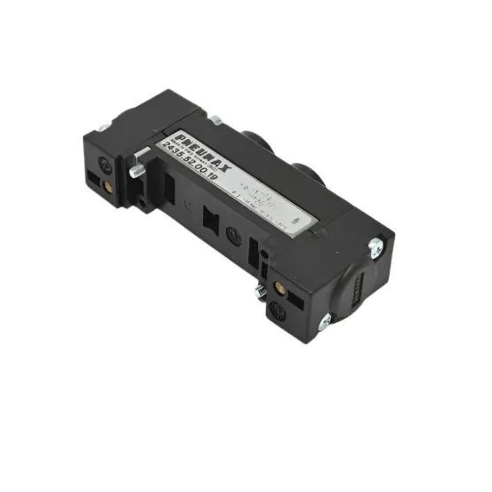 Pneumax 2435.52.00.36.02 G1/8 18mm FLAT 5/2 Sol/Diff 24Vdc