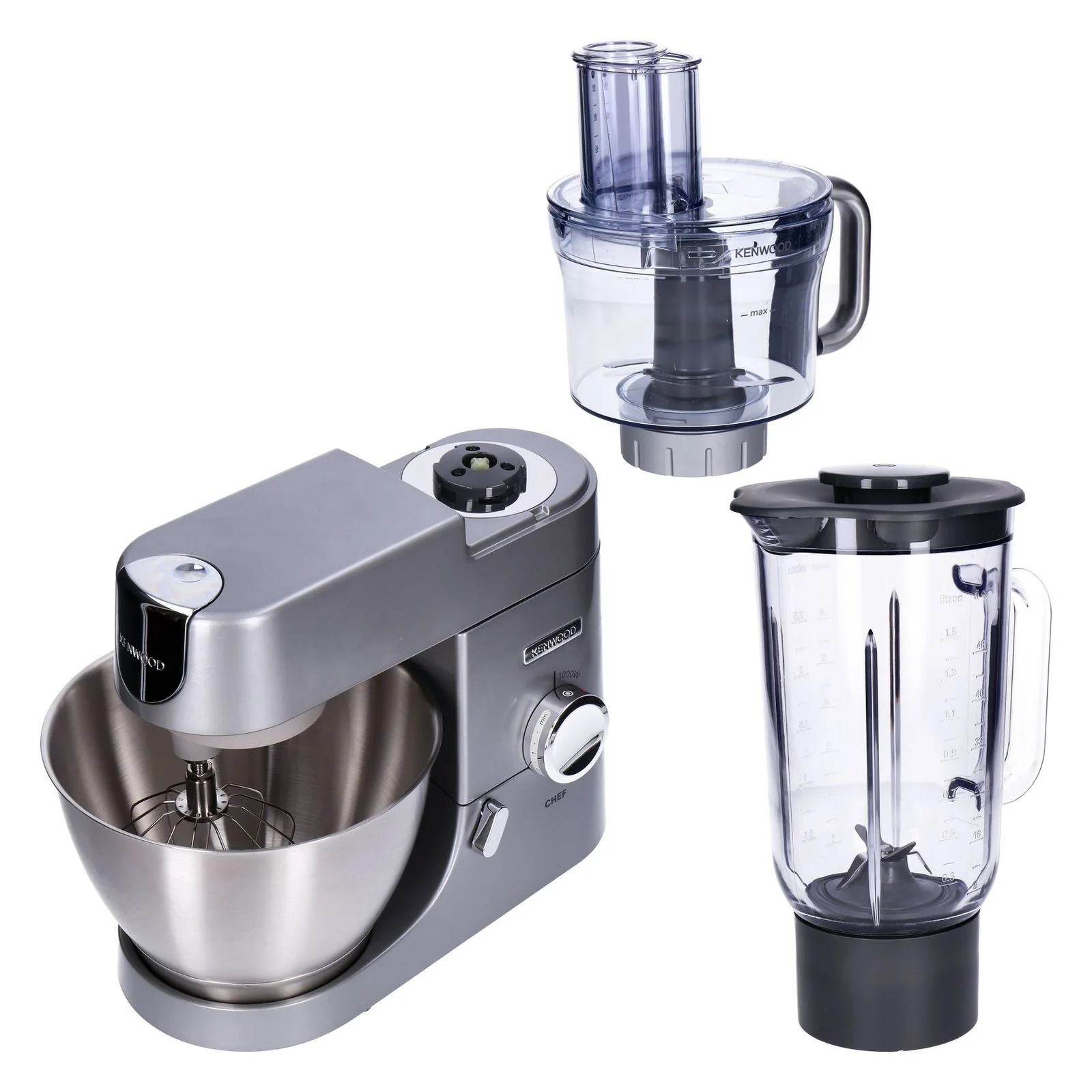 2025 Robot de cocina Kenwood Chef KVC3150S 1000 W 4,6 L Plateado