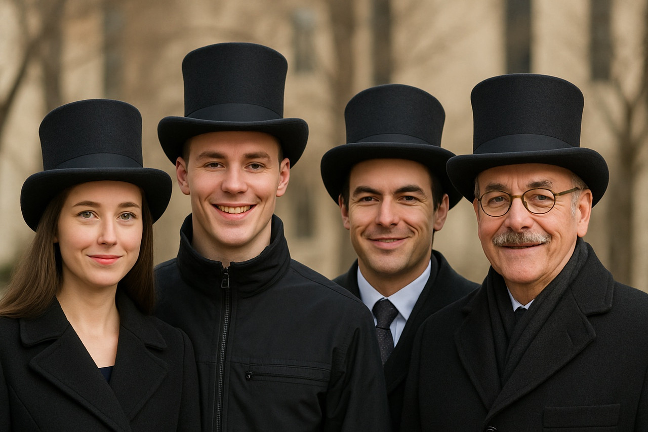 Snowman's Top Hat 1350P