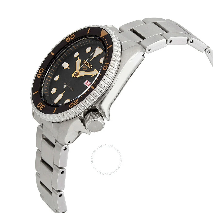 Seiko 5 sports Automatic Black Dial Men's Watch SRPD57K1