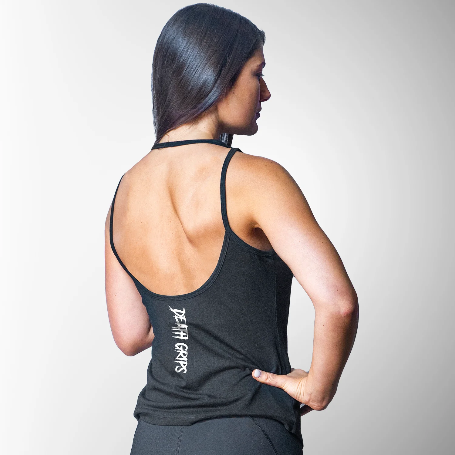 Women's Open Back Onyx Performance Tank