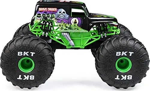 Monster Jam, Official Mega Grave Digger All-Terrain Remote Control Monster Truck with Lights  sgtnighsdesigns