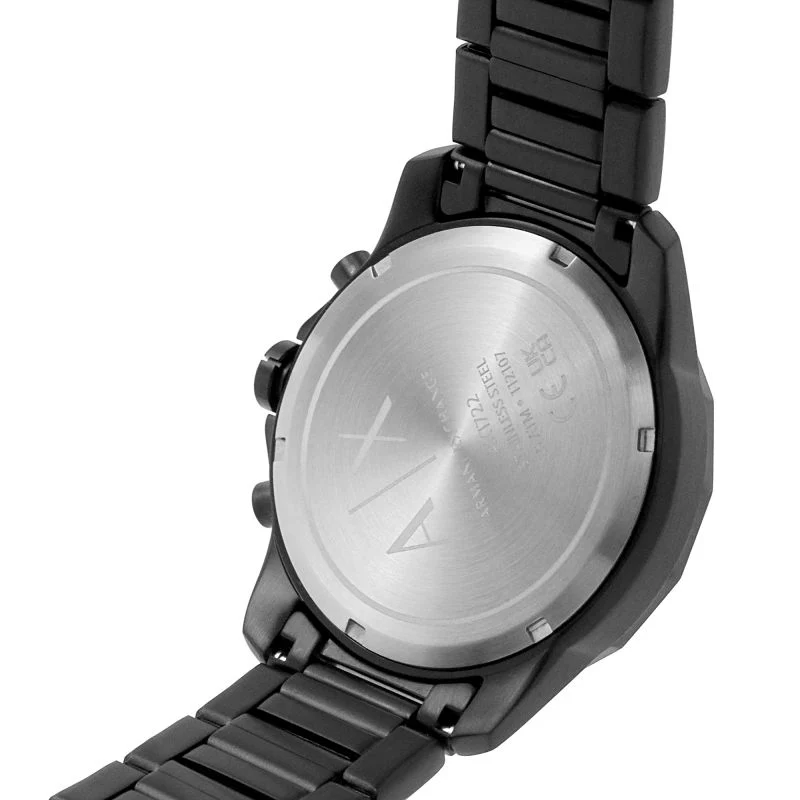 Armani Exchange Banks Chronograph Black Men's Watch - AX1722