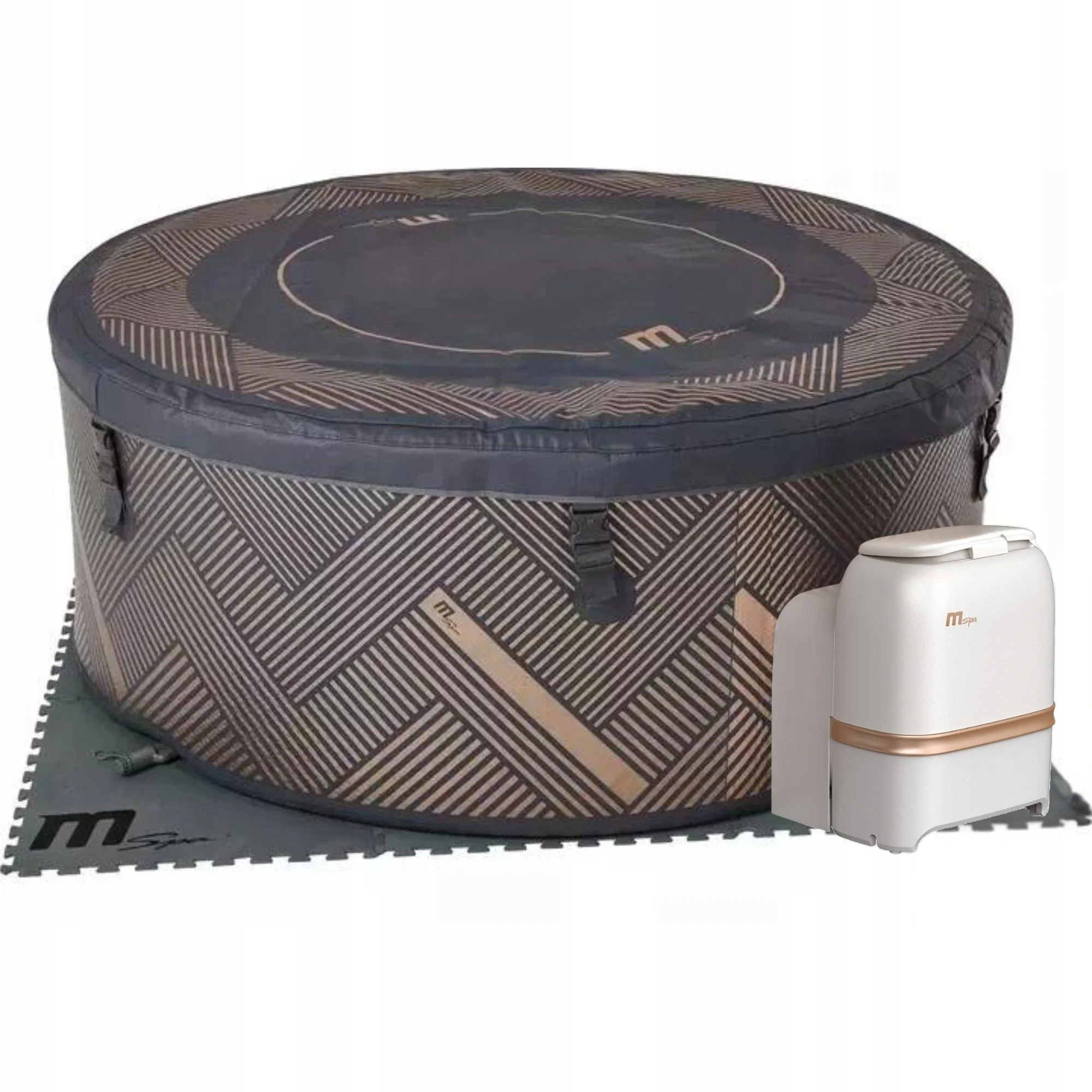 DMUCHANE SPA BASEN Z HYDROMASAŻEM RELAKS PODGRZEWANA WODA MONO ECO WIFI 6os