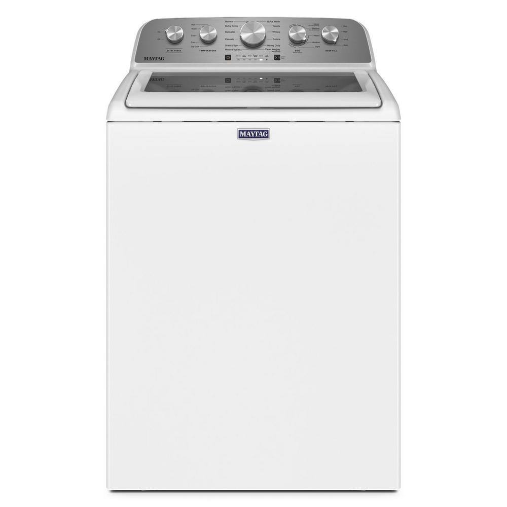 Maytag 4.8 cu. ft. Top Load Washer with Extra Power Boost, White �C MVW5430MW