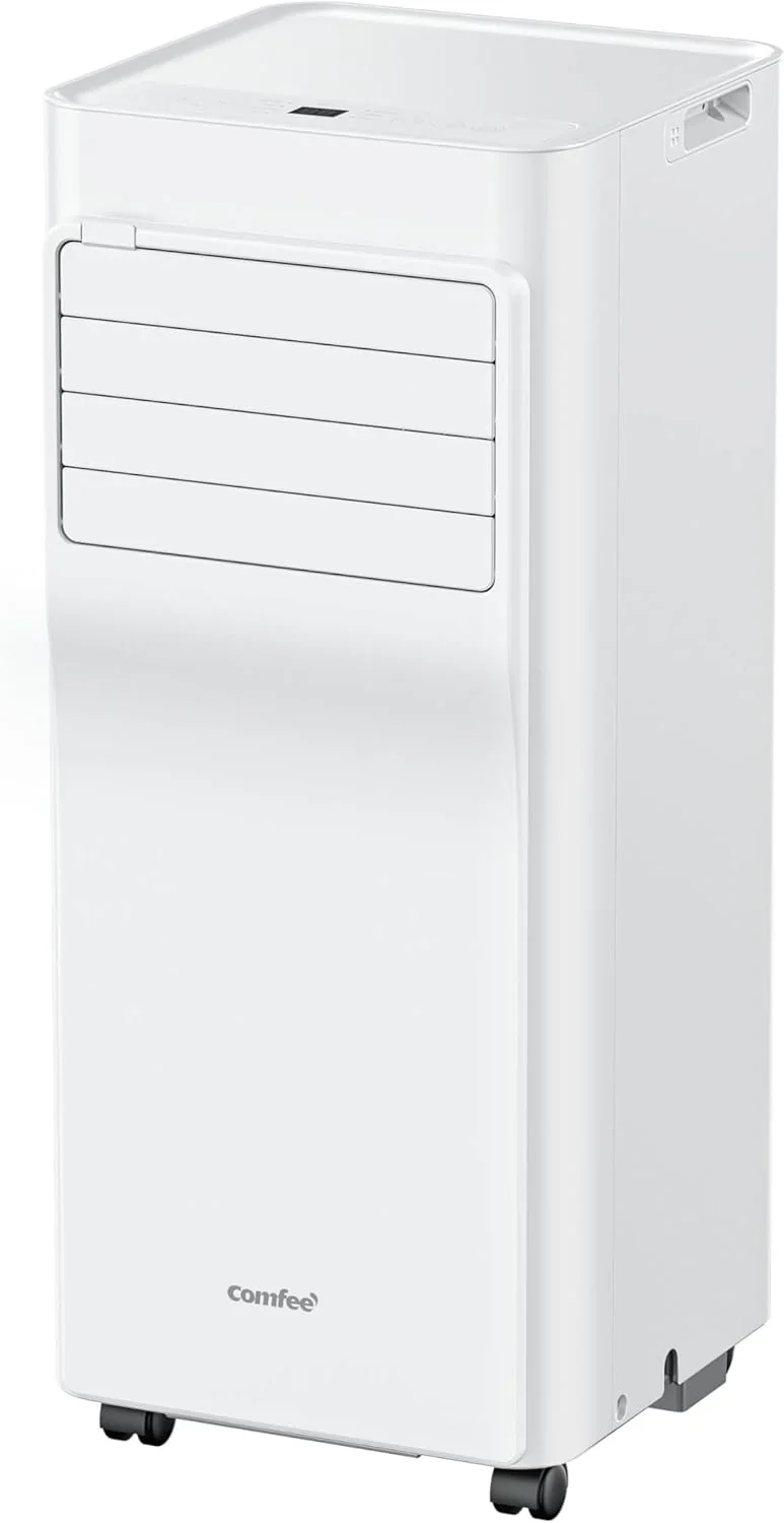 Comfee Mobiles Klimagerät MPPH-09CRN7, 9000 BTU 2,6kW, Kühlen&Ventilieren&Entfeuchten, Raumgröße bis 88m³(33㎡), Mobile Klimaanlage mit Abluftschlauch