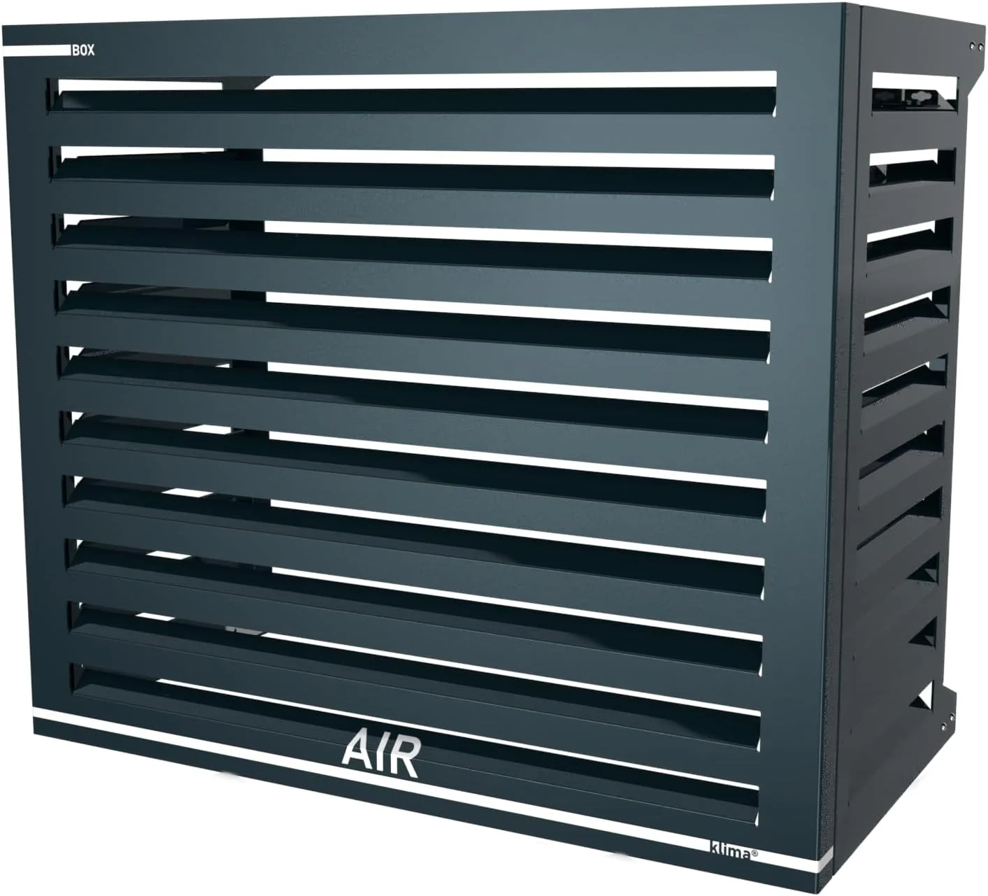 2026 Box Air Klima Abdeckung - Schallschutzhaube Wärmepumpe Schutzgitter - Verkleidung Klimaanlage Außengerät - Für Klimaanlagen und Wärmepumpen - Robuste Schutzabdeckung
