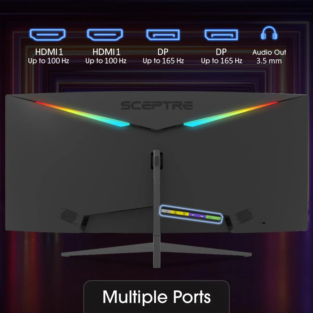 Moniteur Sceptre 34 pouces 165Hz Ultrawide WQHD designs