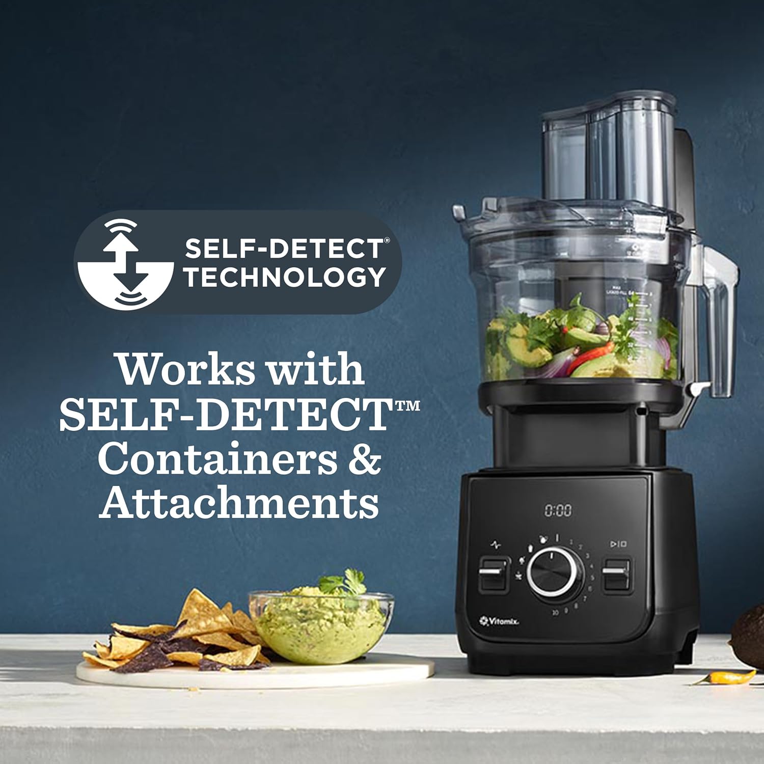 Vitamix Ascent X2 Blender, Professional-Grade, 3 Preset Blending Programs, 48-ounce Container, Self-Cleaning, Shadow Black