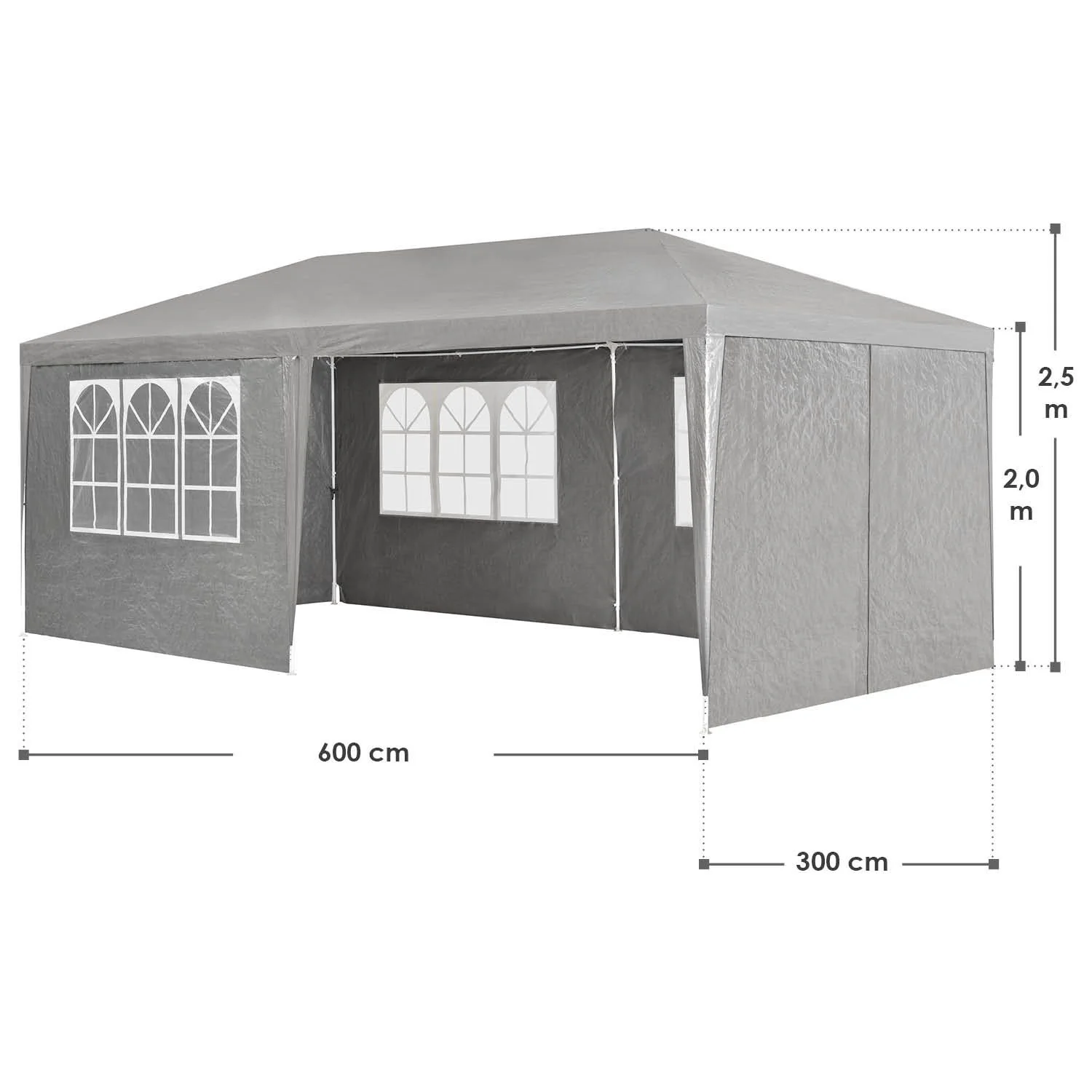 2025 Carpa de fiesta 3 x 6 m