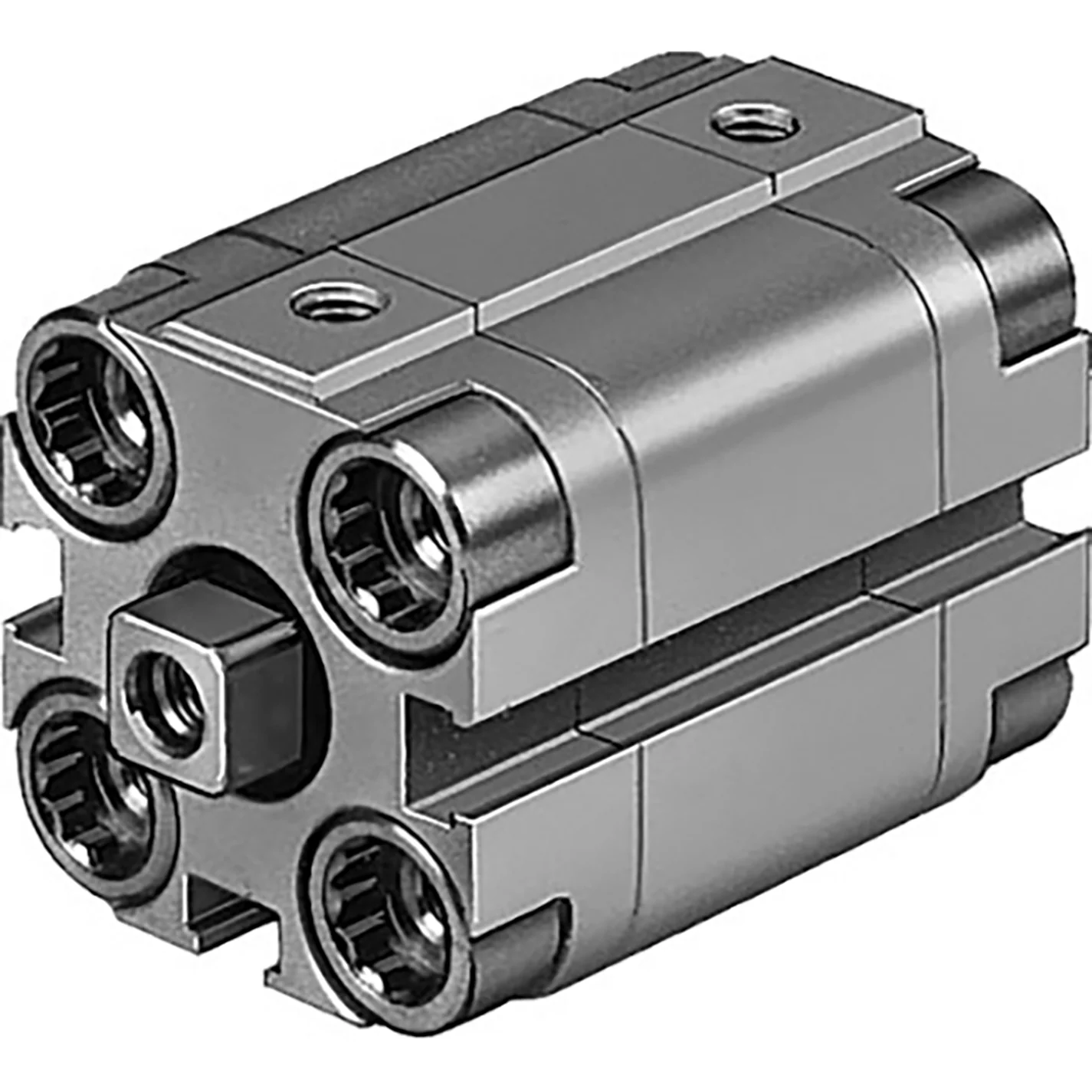 Festo 156723 - 1/8�� BSPP Compact Cylinder 50mm Bore Size 15mm Stroke Length ADVULQ-50-15-P-A