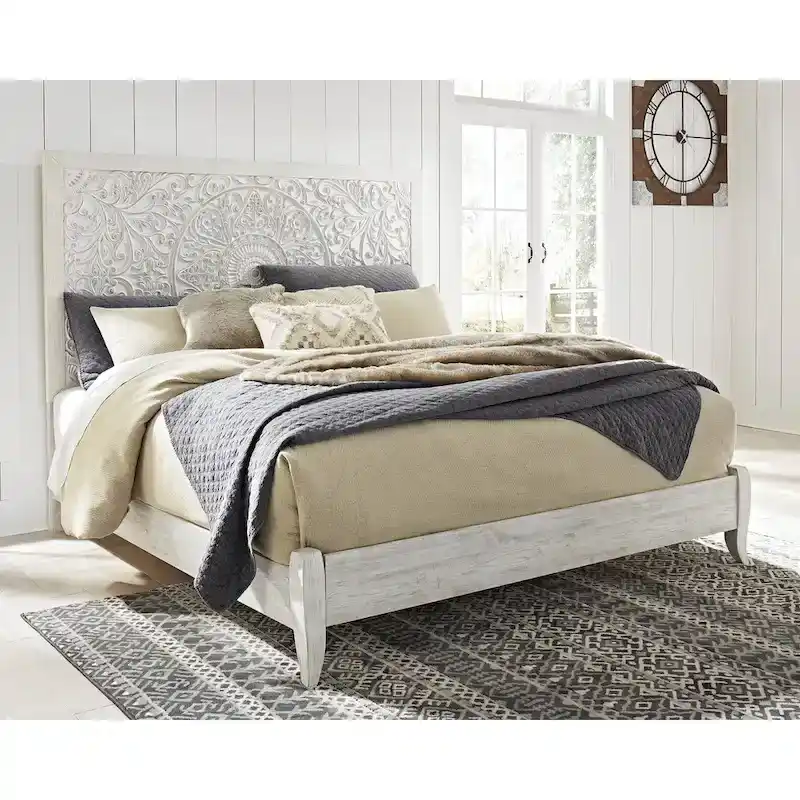 Paxberry King Size Panel Bed