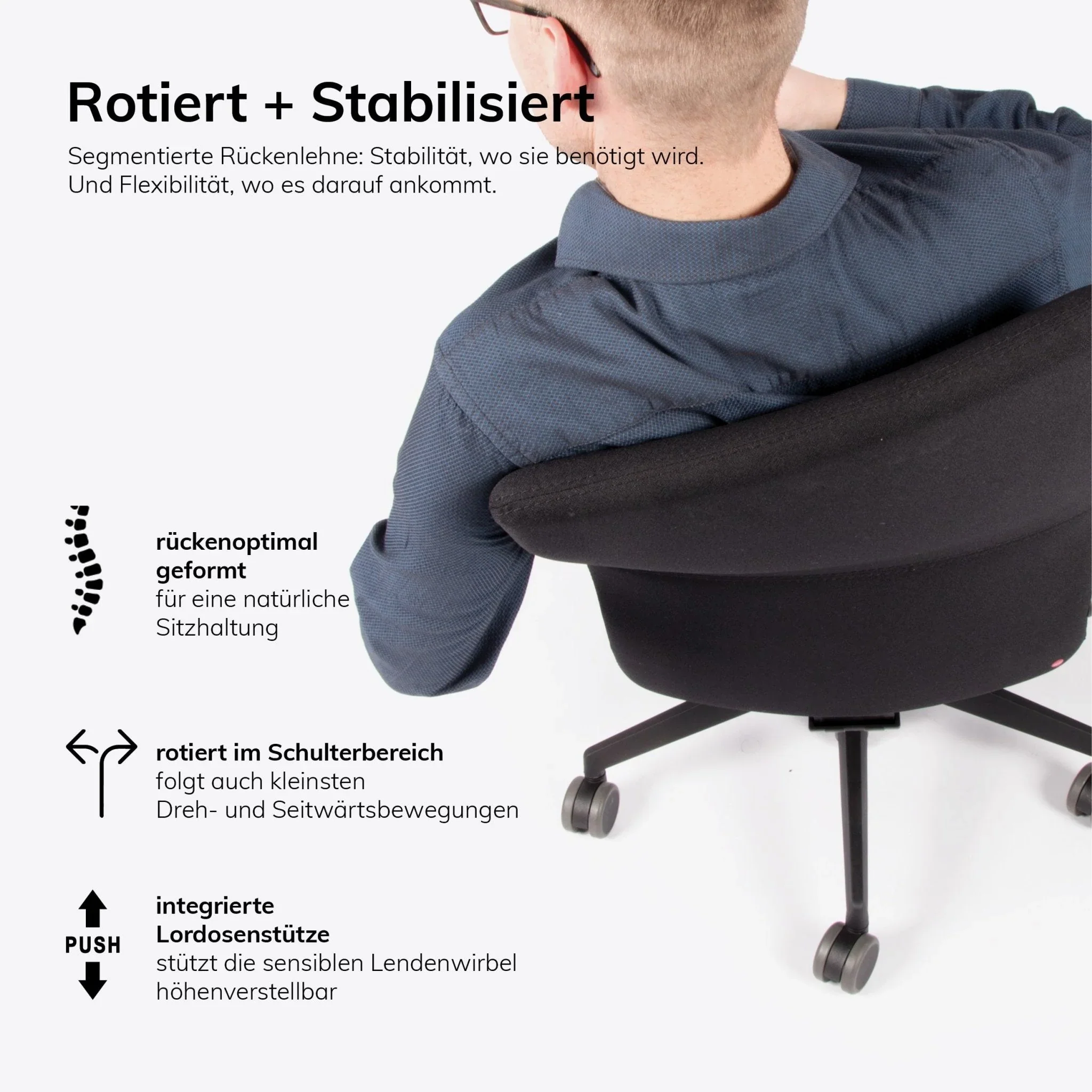 2025 Silla de Oficina Ergonómica lento Agilis AG10 | Gama de Colores | Tejido Bondai | Reposabrazos
