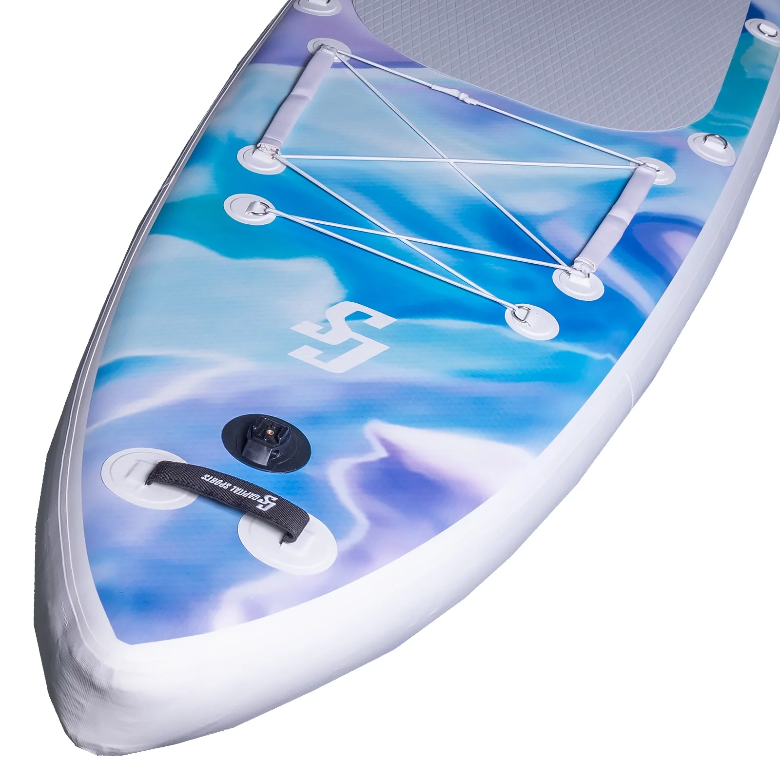 2025 Kipu Allrounder 365 Tabla SUP hinchable 365 x 82 x 15 cm – Set completo blanco
