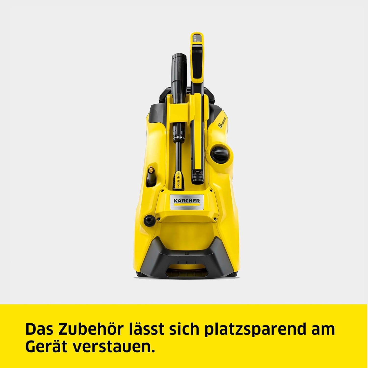 Kärcher Hochdruckreiniger K 5 Power Control, Druck: max. 145 bar, Fördermenge: 500 l/h, Flächenleistung: 40 m²/h, Wasserfilter, Gewicht: 13 kg, Hochdruckschlauch und -pistole, Dreckfräser, Strahlrohr