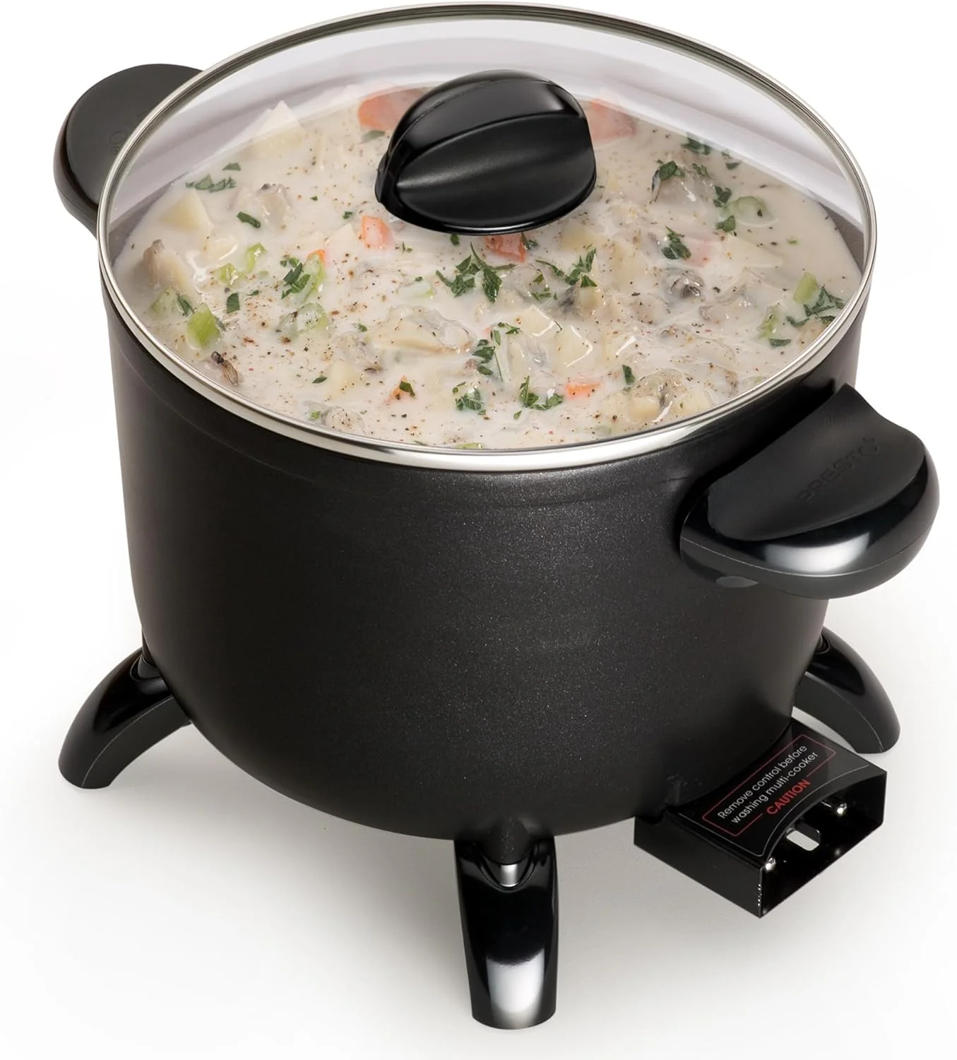 Presto 06006 Kitchen Kettle Multi-Cooker/Steamer, Black