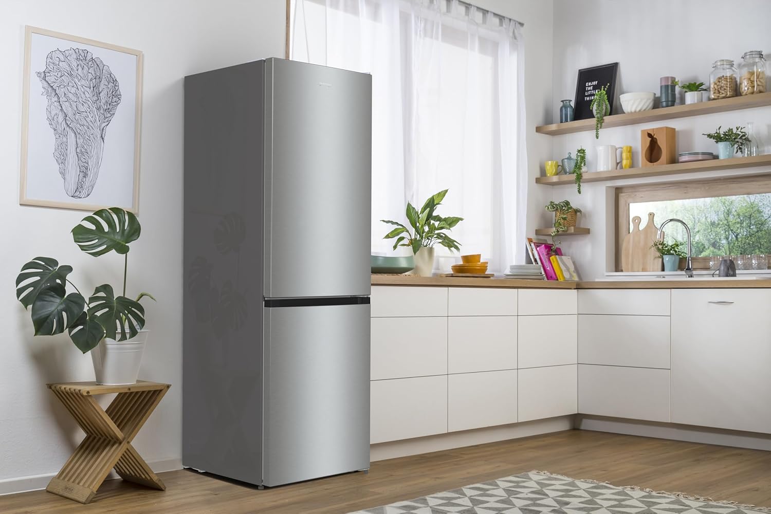 Gorenje R 4142 PW Kühlschrank/ Höhe 143,4 cm/ 242 L / LED Beleuchtung, Weiß