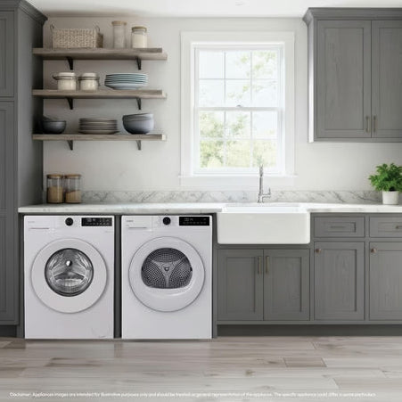 Candy 9kg Heat Pump Tumble Dryer - White | GD9N2-80