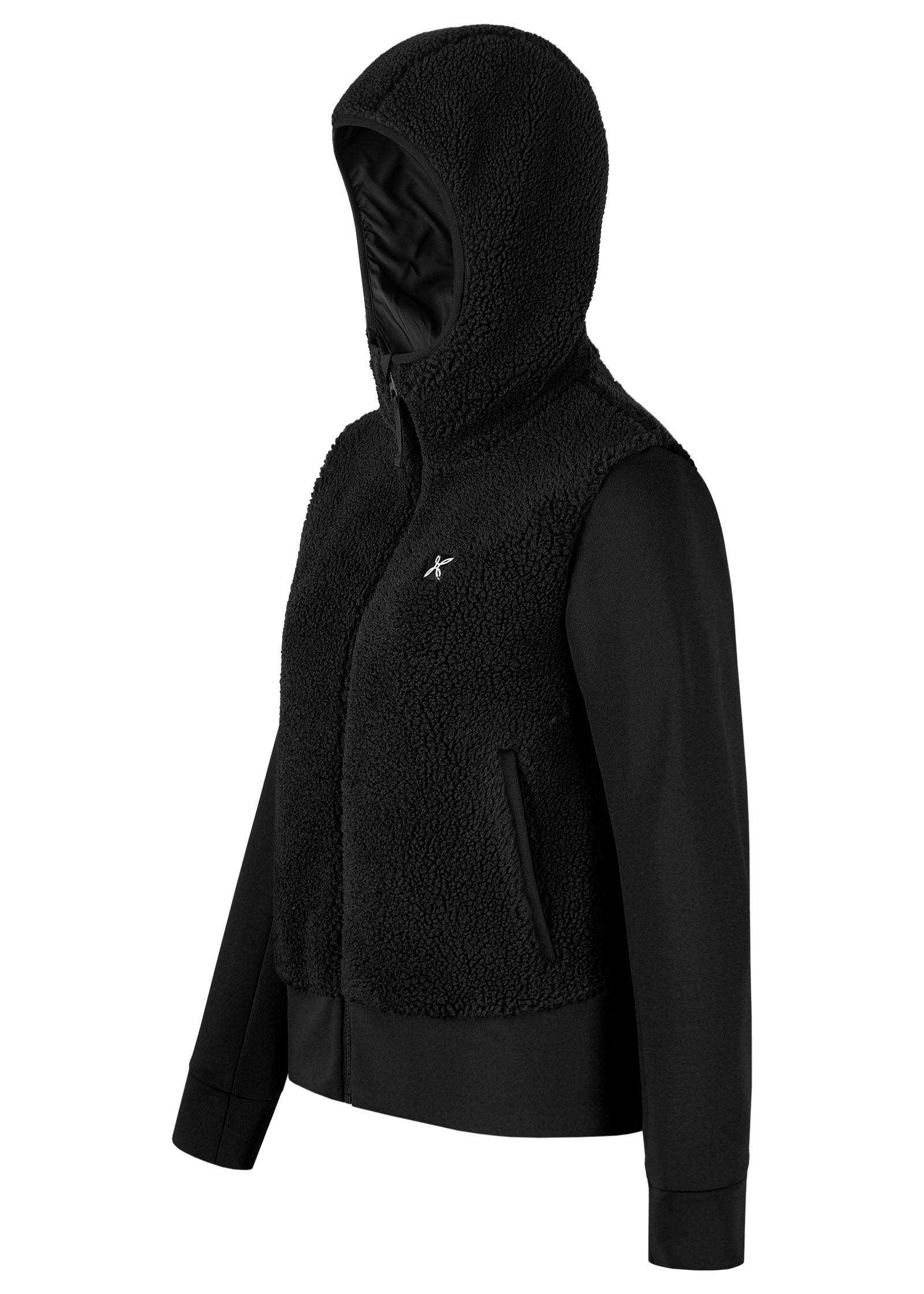 Sherpa Mix Jacket Woman