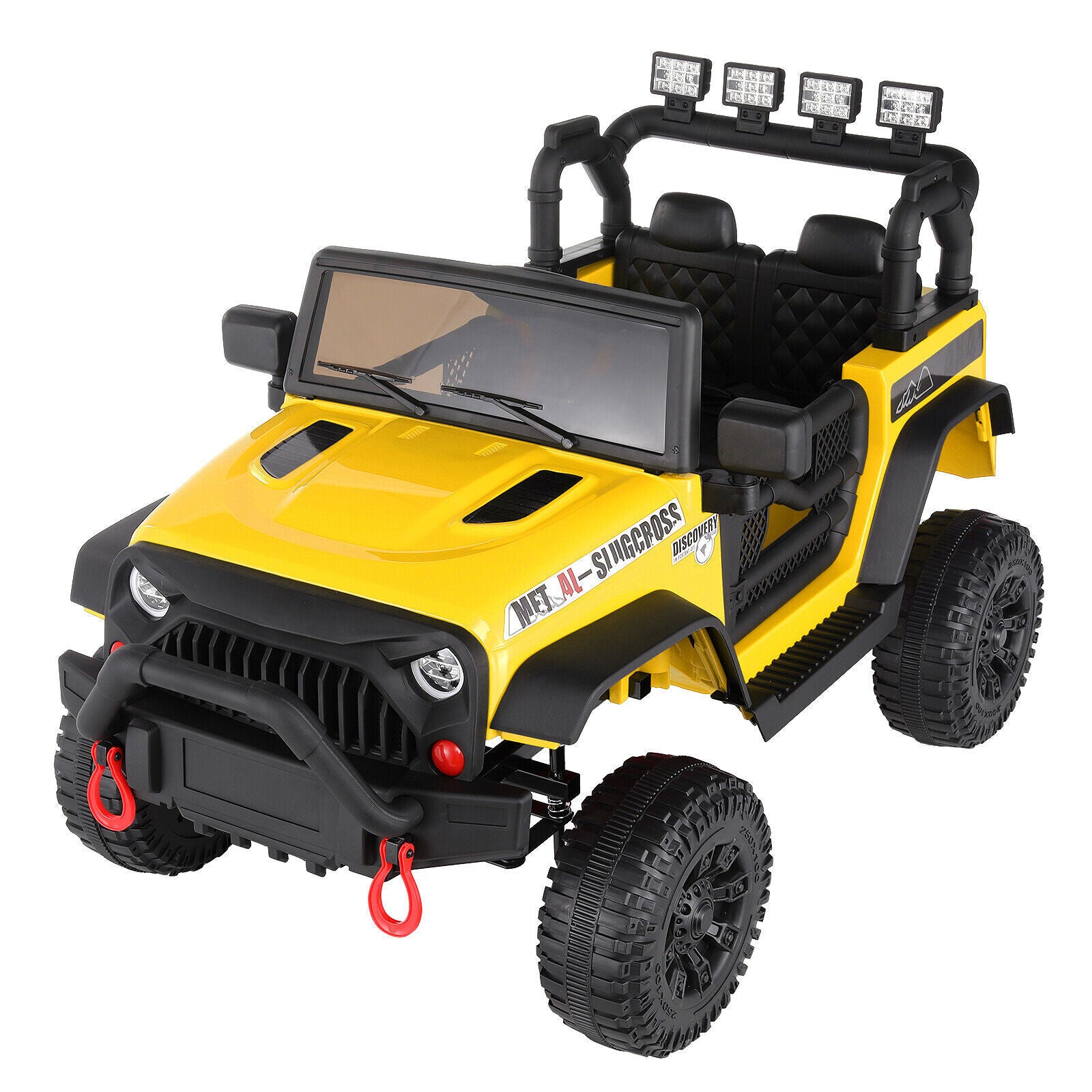 Kids Ride on Car 12V Electric Truck 4 Wheels Spring Suspension w/Remote Control