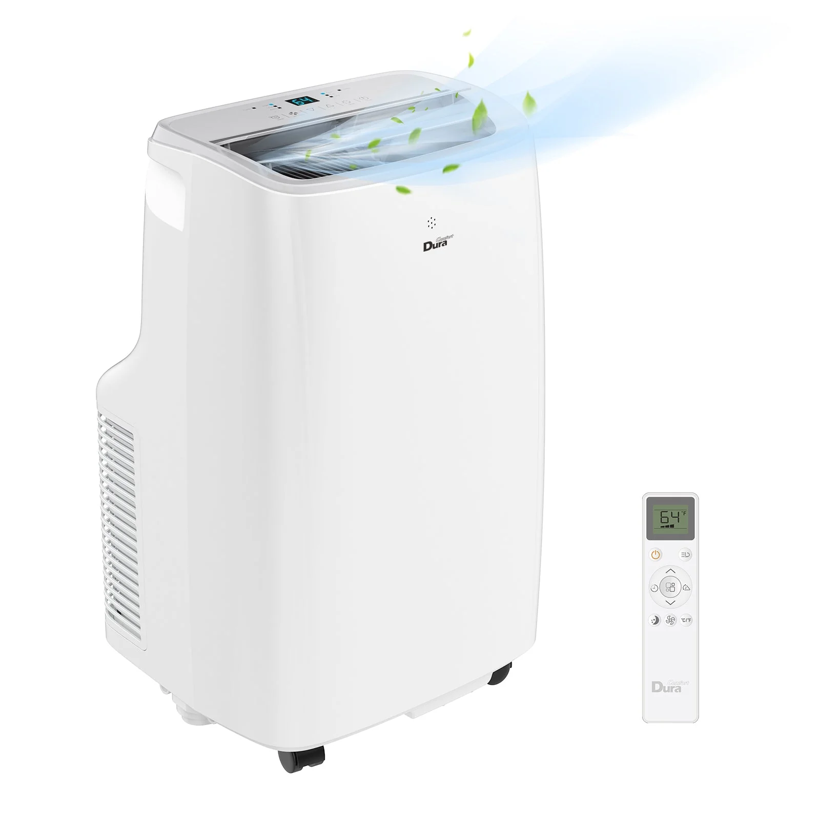 2025 DuraComfort Draagbare Airconditioner 3-in-1 �C Koeling, Ontvochtiger, Ventilator �C Draagbare Eenheid van 10.000 BTU (ASHRAE) / 6.300 BTU (SACC) met Afstandsbediening
