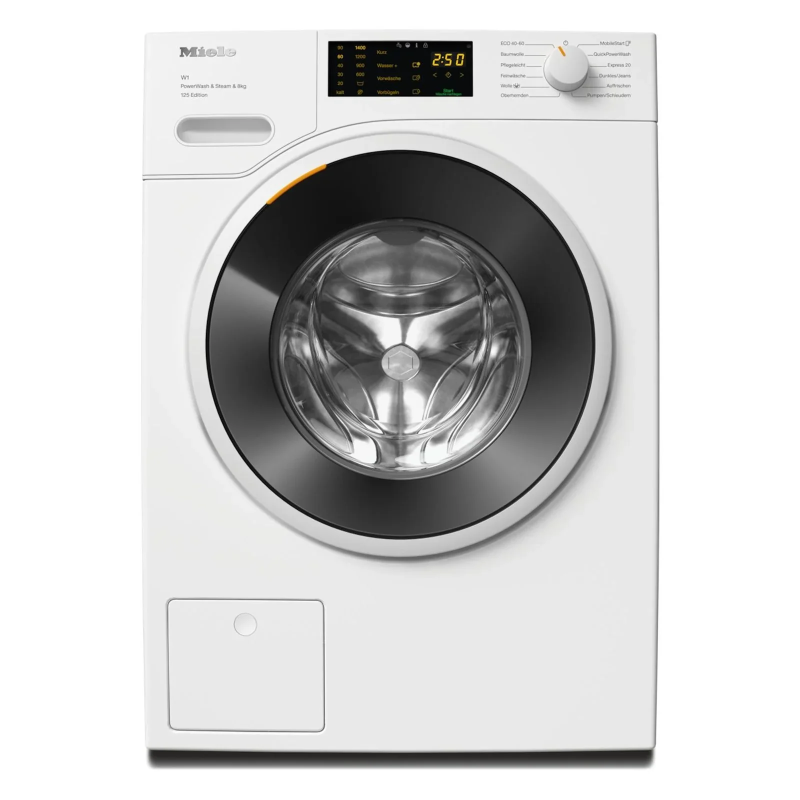 2025 Lavadora Miele WWB380 WPS 125 Edition de carga frontal 8 kg 1400 rpm Blanca