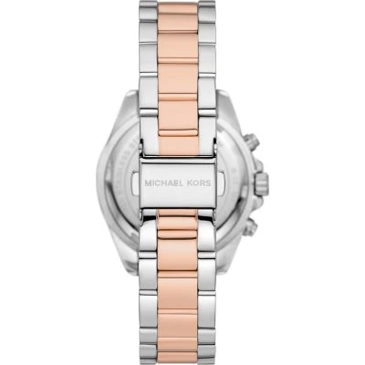 Michael Kors Bradshaw Chronograph Quartz White Dial Two-Tone Ladies MK7258