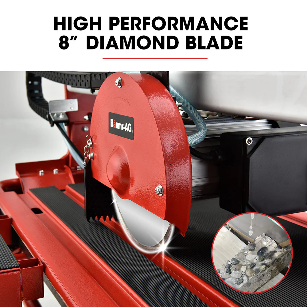BAUMR-AG 800W Electric Tile Saw Cutter with 200mm (8