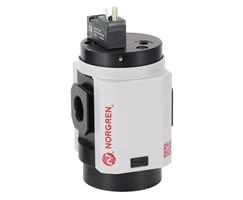 Norgren P84F-4GT-PFN, Excelon Plus soft start dump valve, G1/2, 3-10 bar, solenoid operated