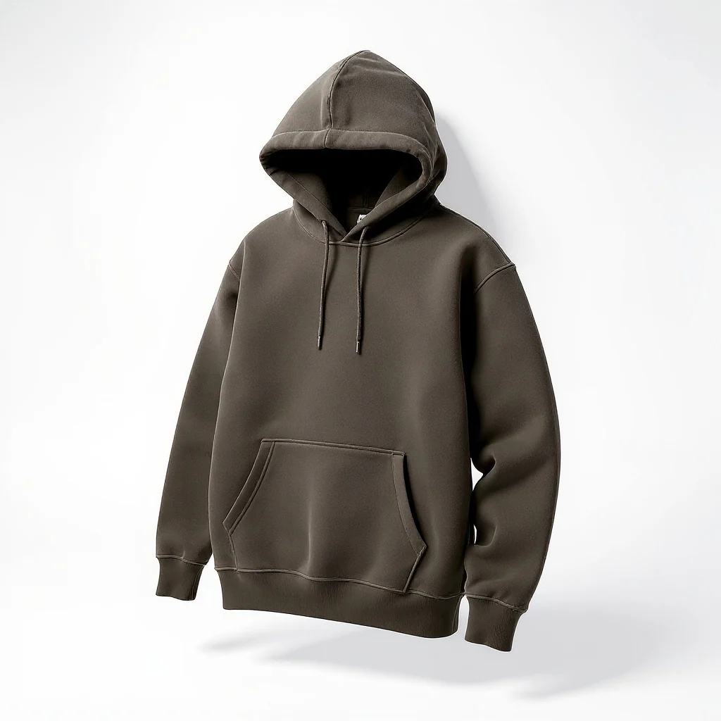 Unisex Cotton Hoodie �C Anti-Pilling Fabric, Charcoal, XS�CXL