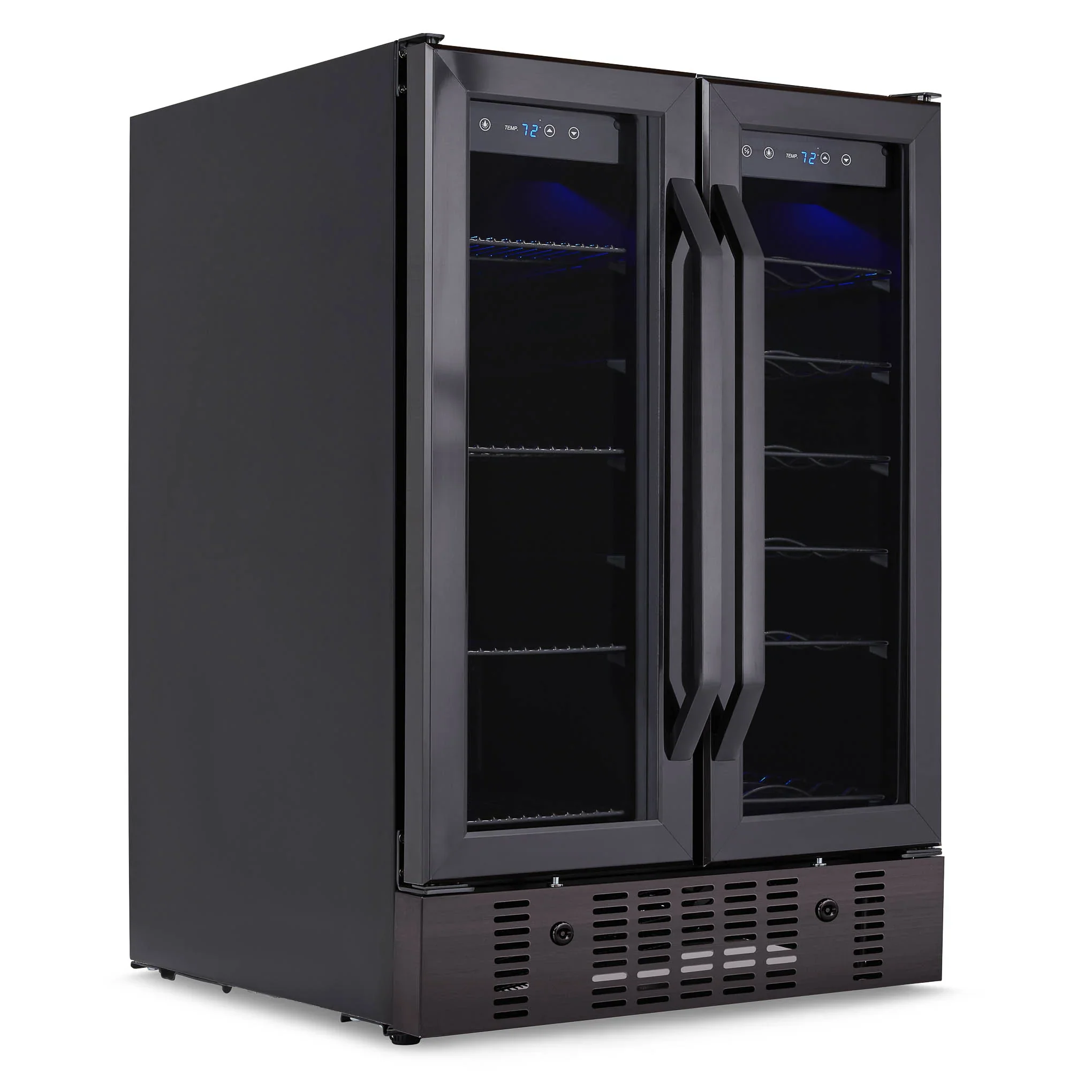 2025 Newair® Refrigerador Empotrable de Doble Zona – 60 Latas y 18 Botellas – 24