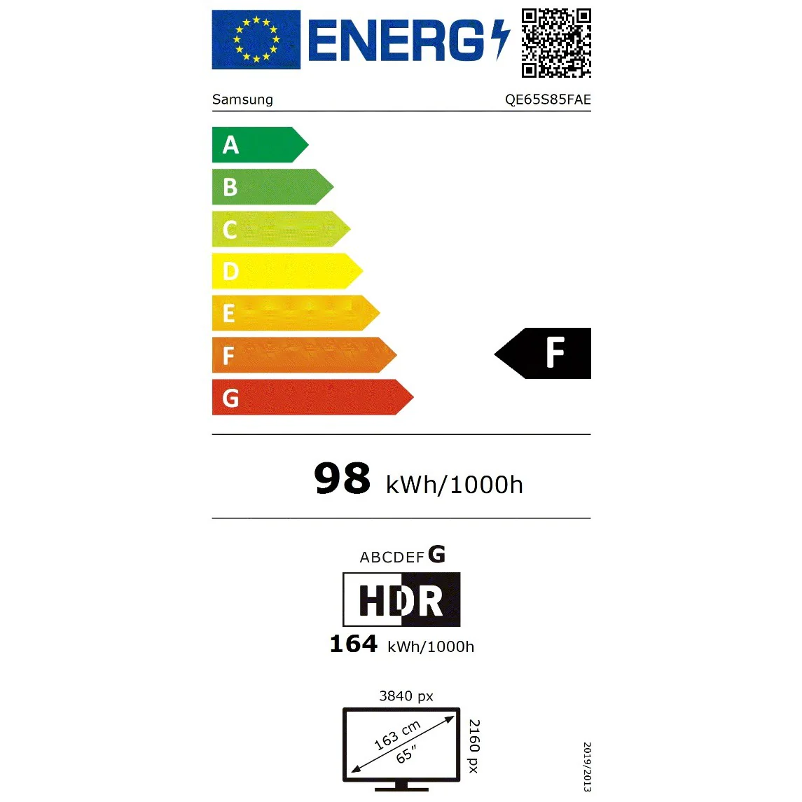 SAMSUNG TV 65