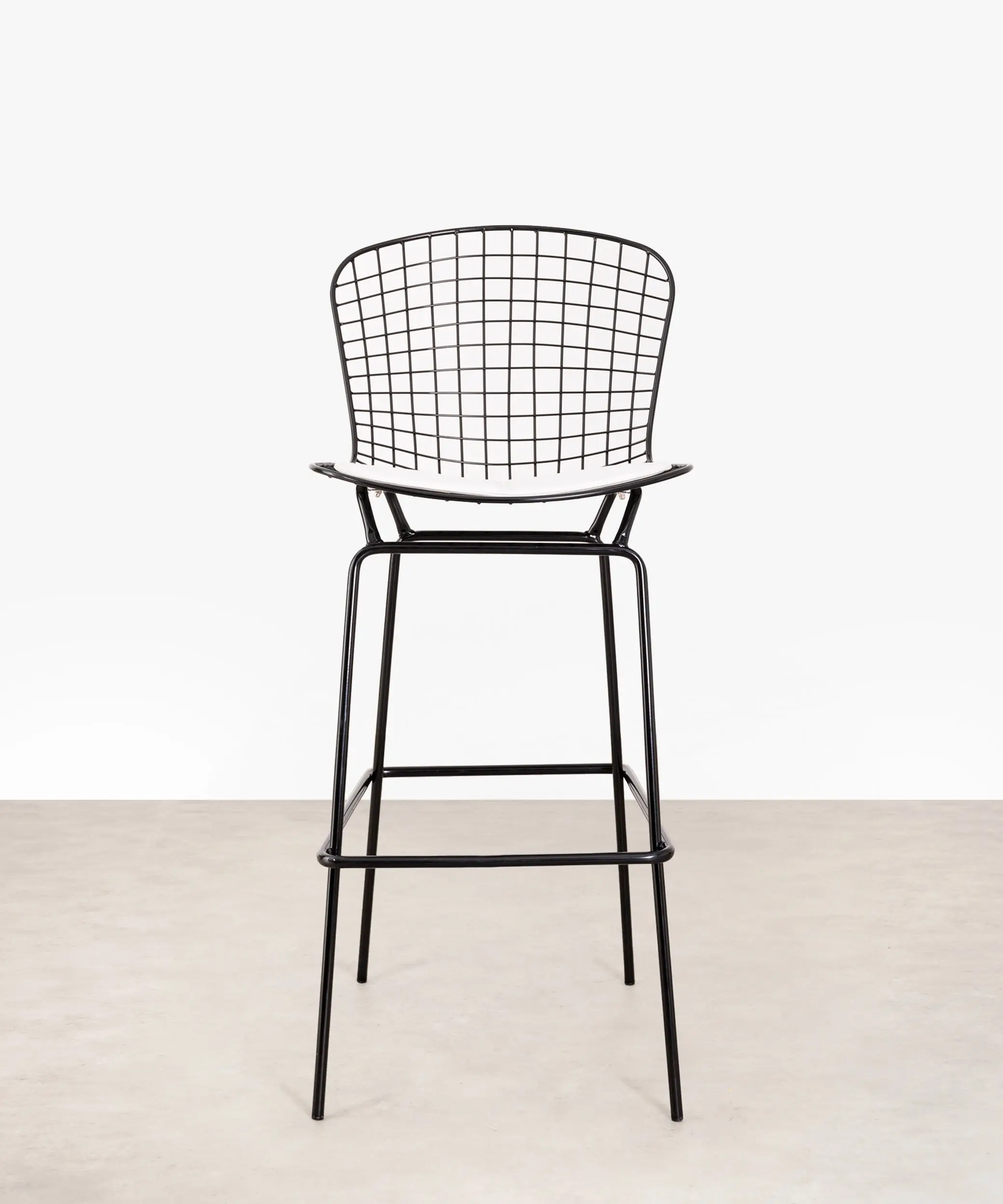 Taburete de Acero Troia - Black Edition