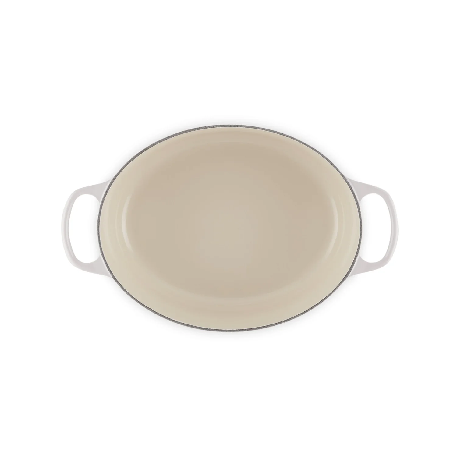 Le Creuset Pfanne Signature Bräter Oval  29 cm Shell Pink