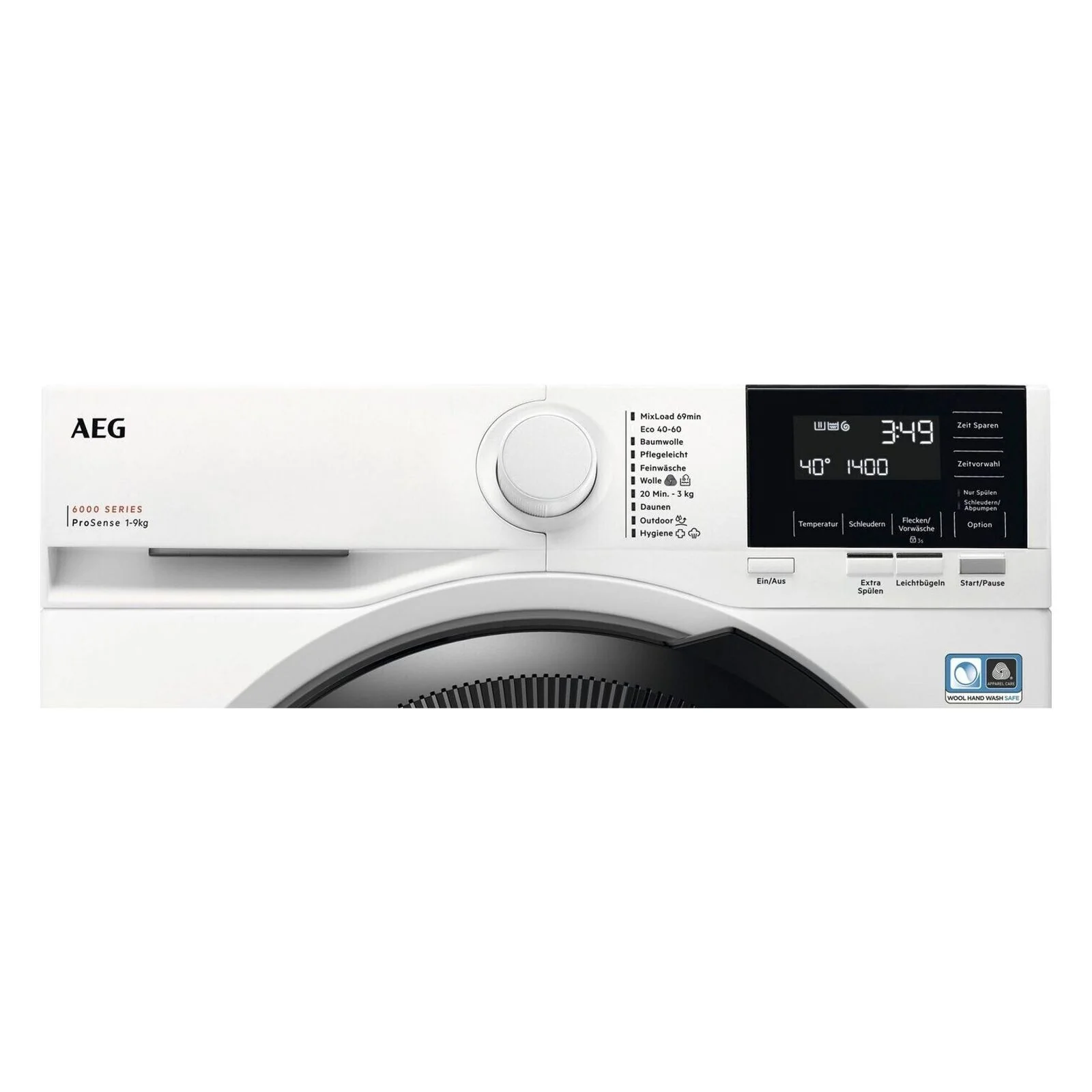2025 Lavadora AEG LR6FA49FL Serie 6000 con tecnología ProSense