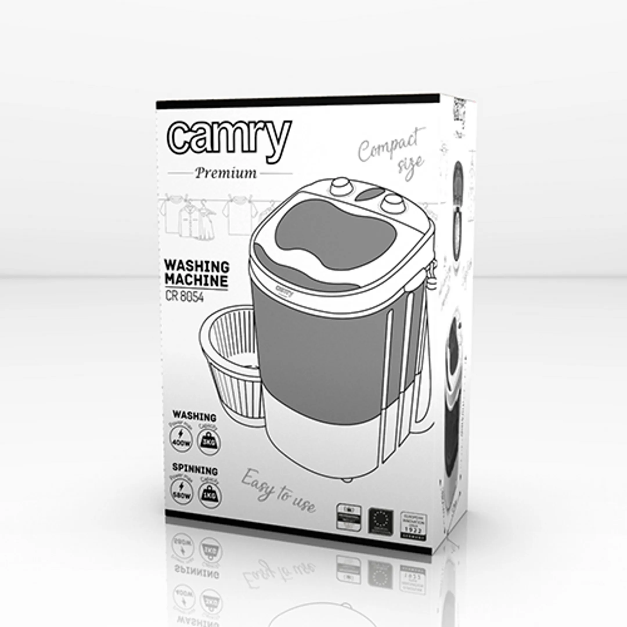 ADLER Mini wasmachine CR 8054 Camry