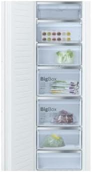 Bosch GIV11ADC0 Serie 6 Einbau-Gefrierschrank, 95 kWh, Jahr, 70 l, LowFrost, FreshSense, 72 x 56