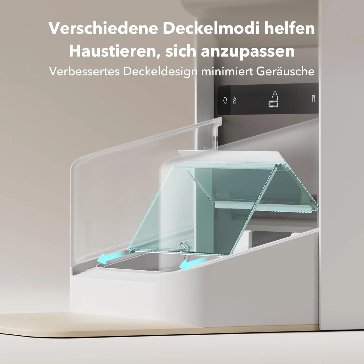 PETLIBRO RFID voerautomaat voor katten, 5G Wi-Fi automatische huisdiervoederdispenser, kattenvoerautomaat met sensor voor halsbandtag, automatische kattenvoederdispenser met app, 1-10 maaltijden, 3L