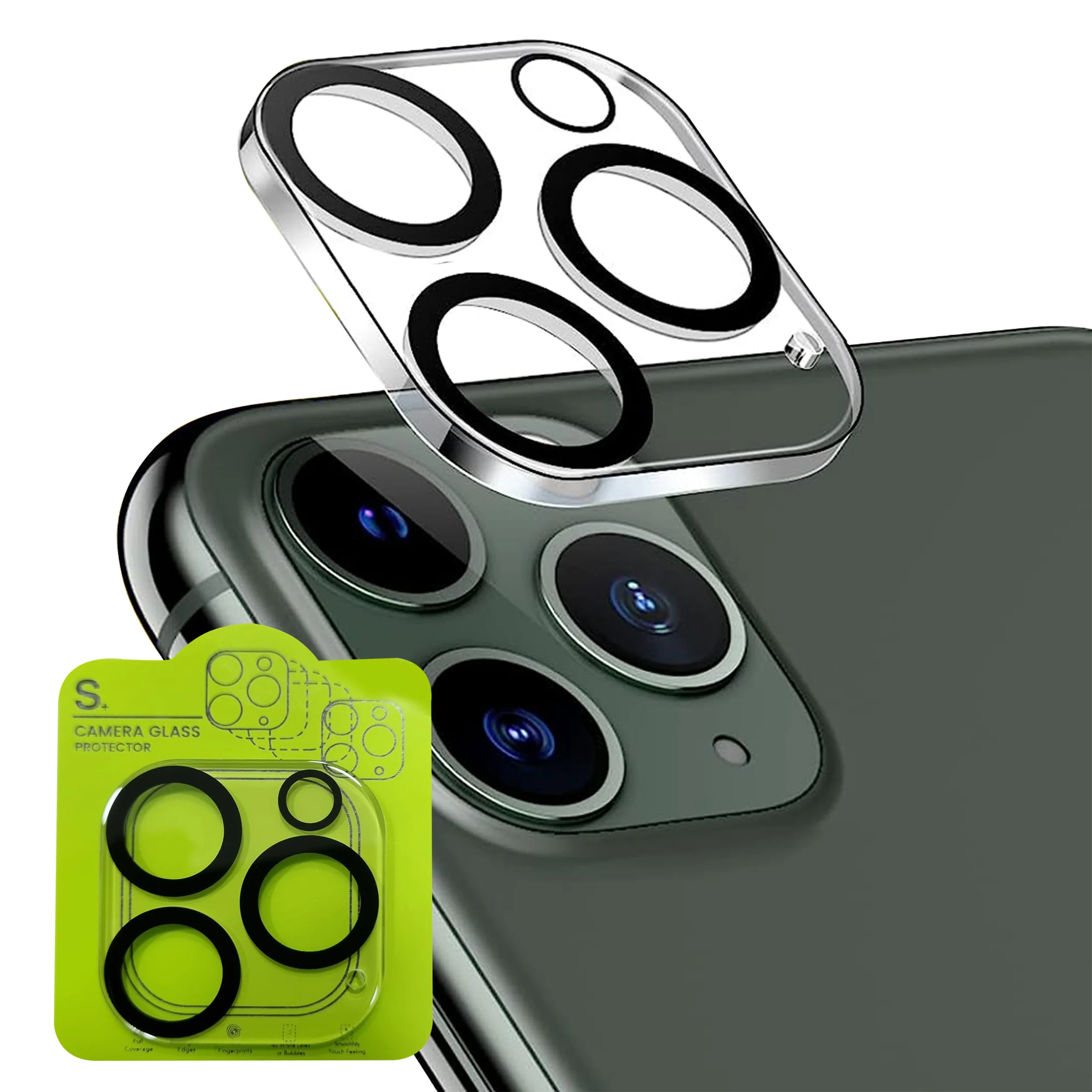 Kameraschutz f��r iPhone Kameraglas �C 9H Geh?rtet, Ultra-Kratzfest Passgenauer Schutz