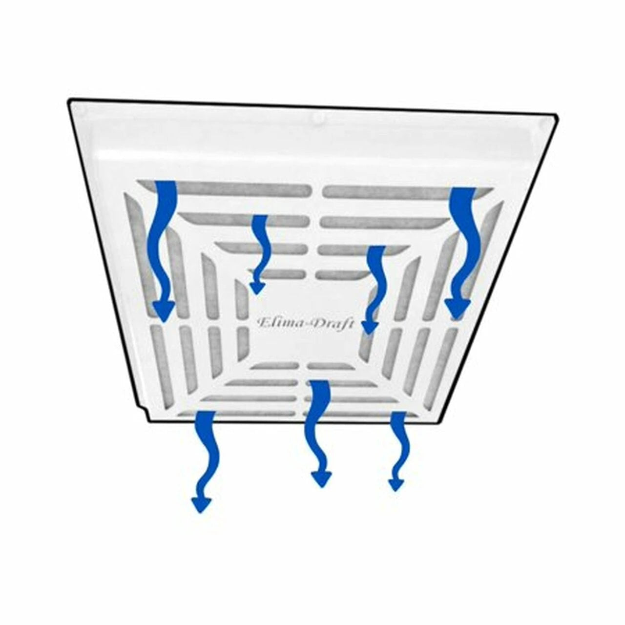 ELIMA-DRAFT? MAGNETIC FILTRATION VENT COVER FOR HVAC COMMERCIAL VENTS 24' X 24'