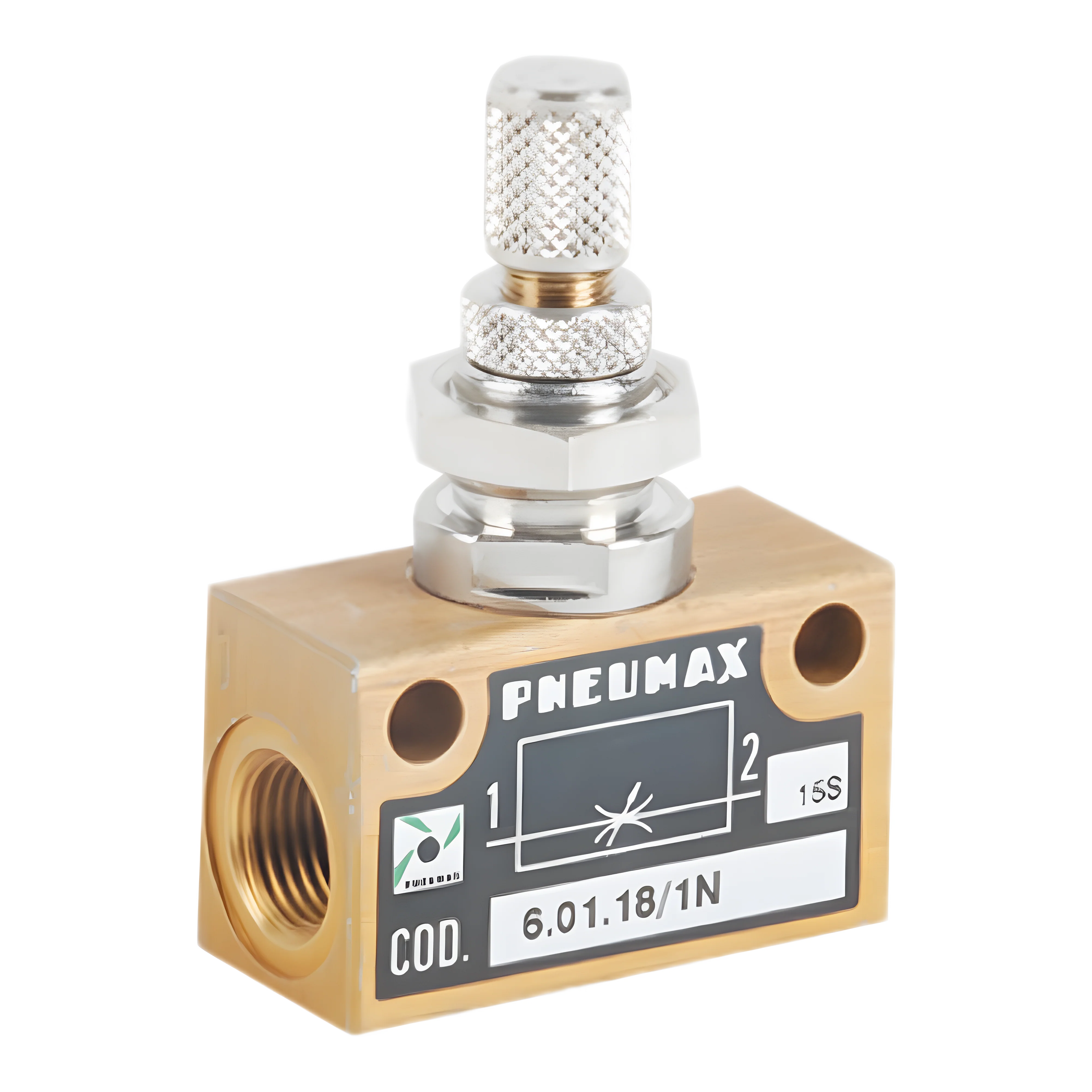 Pneumax 6.01.18/1N 1/8 Flow Control Valve Bidirectional