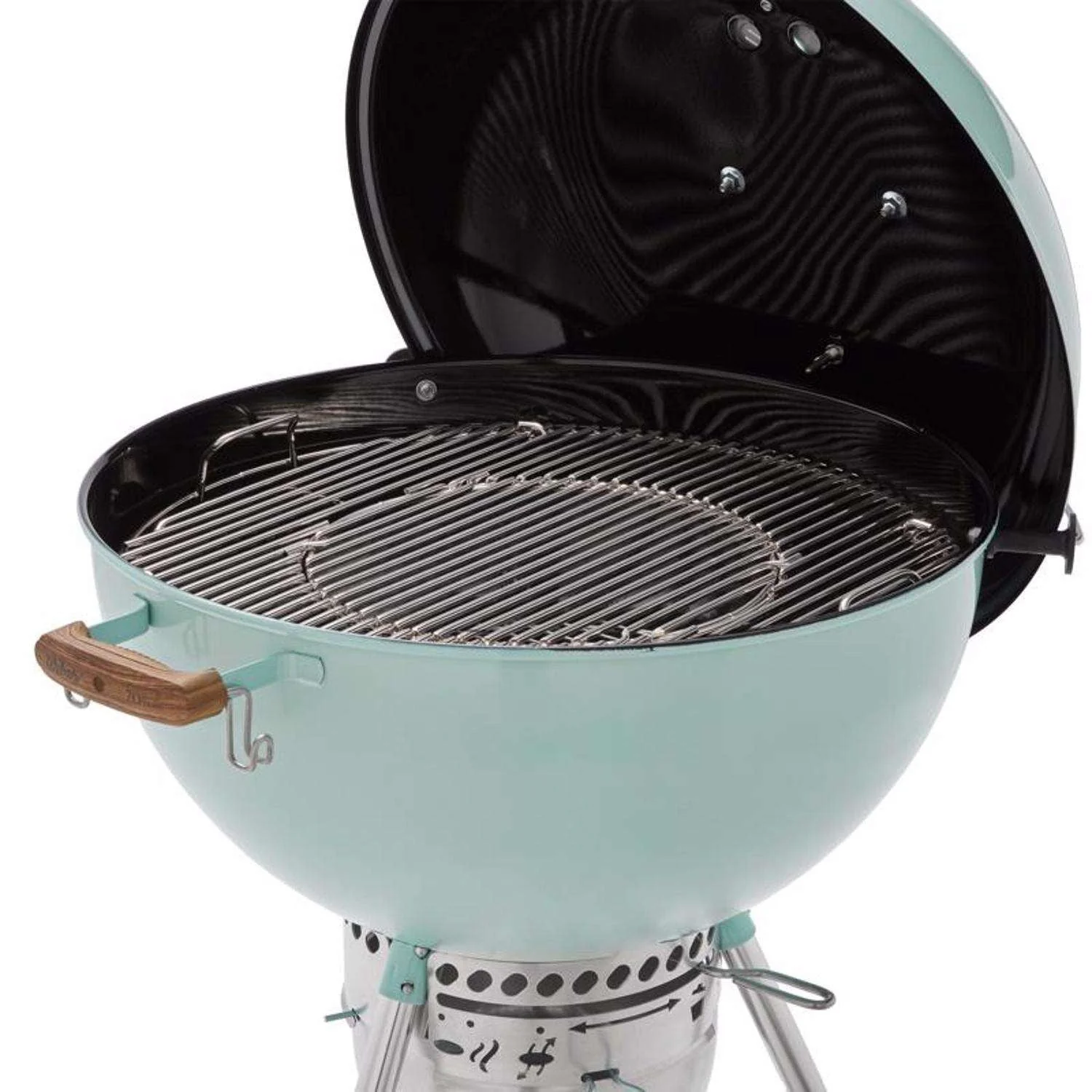 Weber 22-inch Charcoal Grill Rock N Roll Blue