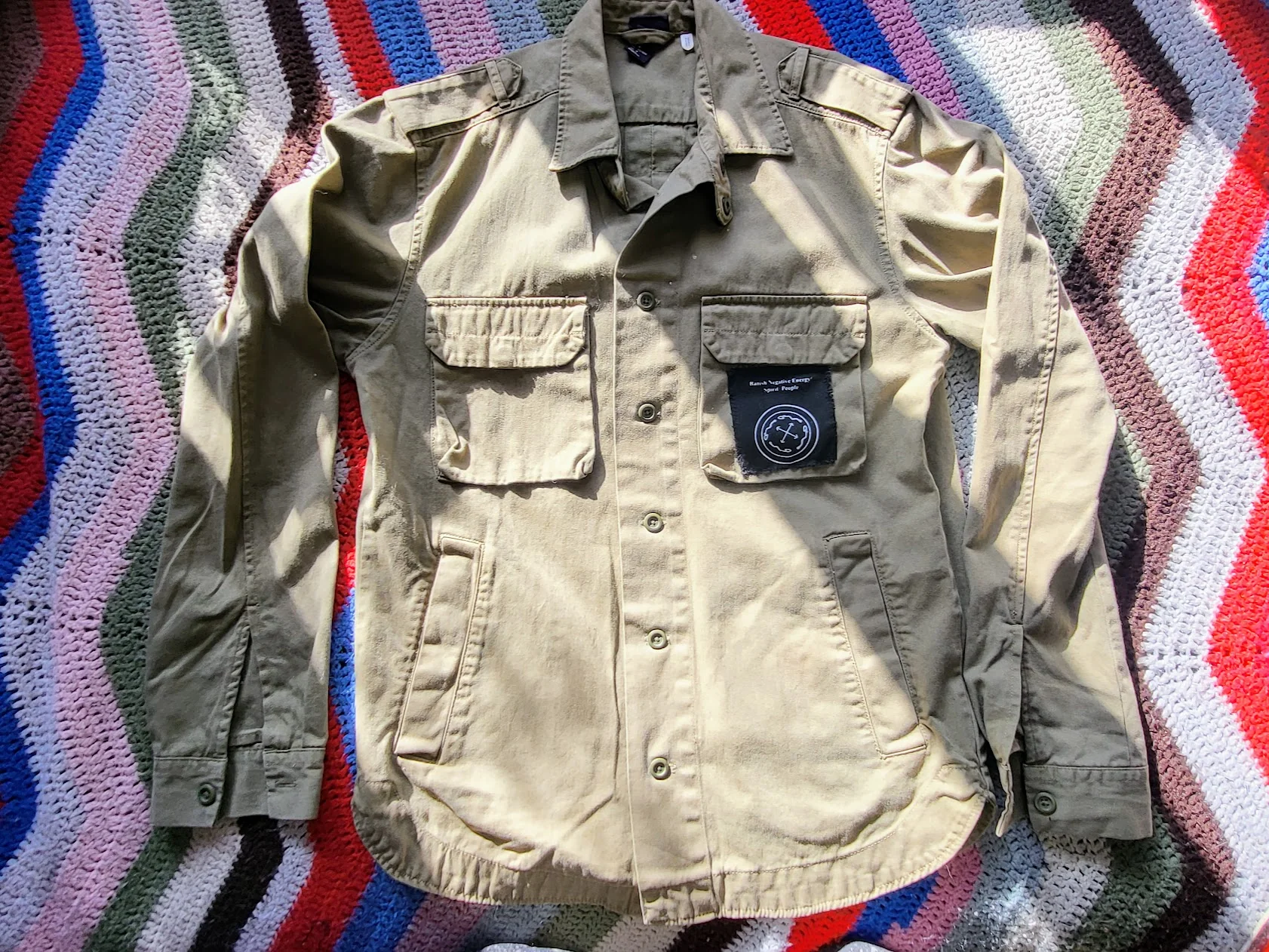 Banish Negative Energy Army Shirt